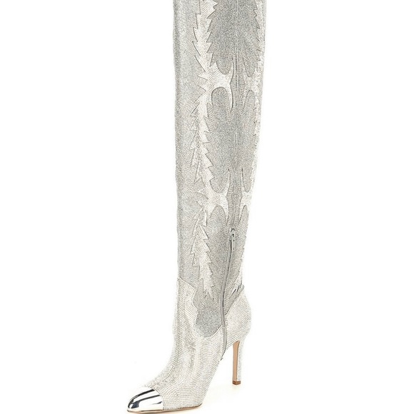 Western Dress Boots Wide Calf 